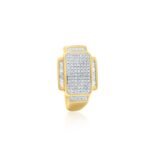 10K Gold Natural Diamond Ring – 0.75 CTW