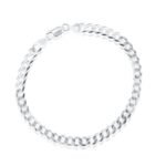 925 Sterling Silver Cuban Link Bracelet (4.2mm – 8")