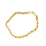 10K Gold Rope Bracelet (5mm & 6mm)