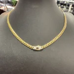 10k 10.6 gr Monaco chain, 16 inch- 5mm