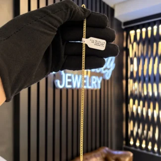 10K Yellow Gold Miami Cuban Link Bracelet – 8 Inch, 2.9mm